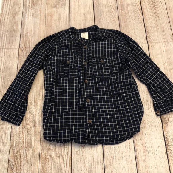 H&M Plaid Button Down Plaid shirt